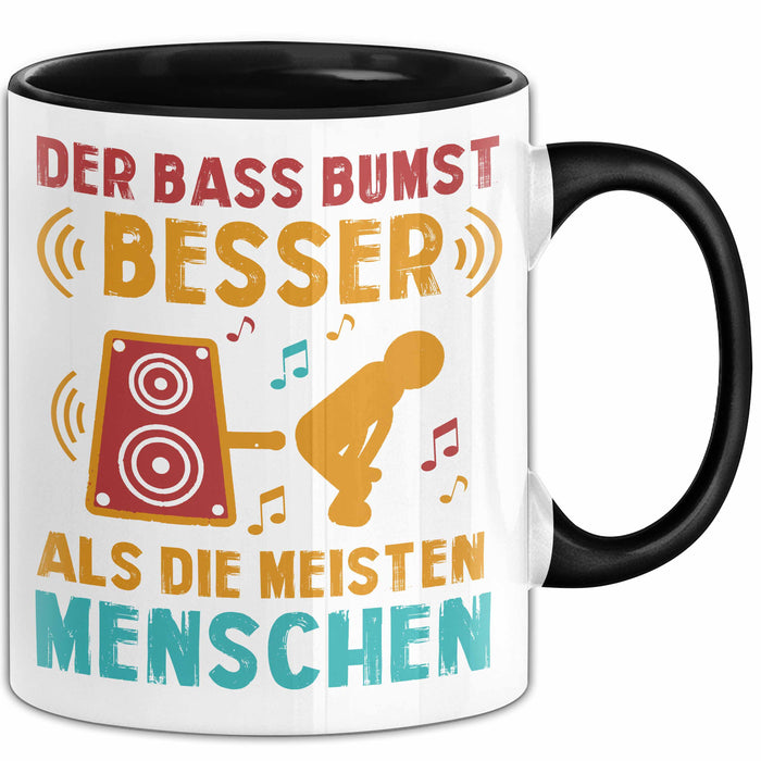 Open Air Musikkonzert Sarkasmus Tasse Geschenk Lustige Geschenkidee Spruch Der Bass Bumst Besser Als Die Meisten Menschen Trendation