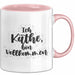 Kaethe Tasse Ich Kaethe, Bin Vollkommen Geschenk Rosa Trendation
