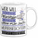 Wildtieraufzüchterin Tasse Geschenk Spruch Wer Will Schon Prinzessin Sein Wenn Man Auch Wildtieraufzüchterin Sein Kann Weiß Trendation