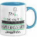 Hundemasseurin Geschenk Tasse So Gut Kann Nur Eine Hundemasseurin Aussehen Geschenkidee Geburtstag Weihnachten Lustig Blau Trendation