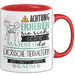 Exotische Tierhalterin Tasse Geschenk Lustiger Spruch Bitte Erheben Sie Sich Seine Majestät Die Exotische Tierhalterin Betritt Den Raum Rot Trendation