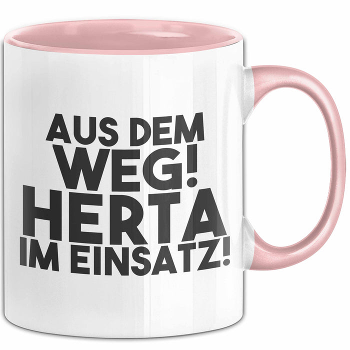 Herta Tasse Aus Dem Weg! Herta Im Einsatz! Geschenk