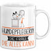 Hundepflegerin Geschenk Tasse Becher Die Frau Die Allen Kann Geschenkidee für eine Hundepflegerin Lustig Weiß Trendation