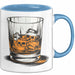 Whiskytrinker Tasse Geschenkidee für Whisky Liebhaber Blau Trendation
