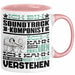 Soundtrack-Komponist Geschenk Tasse Lustige Geschenkdiee für einen Soundtrack-Komponist Geburtstag Ich Bin Soundtrack-Komponist Ich Kann Es Dir Erklären Aber Nicht Für Dich Verstehen Rosa Trendation
