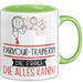 Parkour-Trainerin Geschenk Tasse Becher Die Frau Die Allen Kann Geschenkidee für eine Parkour-Trainerin Lustig Grün Trendation