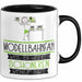 Modellbahnfan Weil Es Keinen Schöneren Beruf Gibt Tasse Geschenk für Eine Modellbahnfan Lustig Trendation