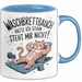 Fitnessstudio Training Tasse Geschenk Lustige Geschenkidee Waschbrettbauch Hatte Ich Schon Blau Trendation