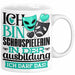 Schauspielerin Ausbildung Start Geschenk Tasse Ich Bin Schauspielerin In Der Ausbildung Ich Darf Das Kaffee-Becher Geschenkidee Weiß Trendation