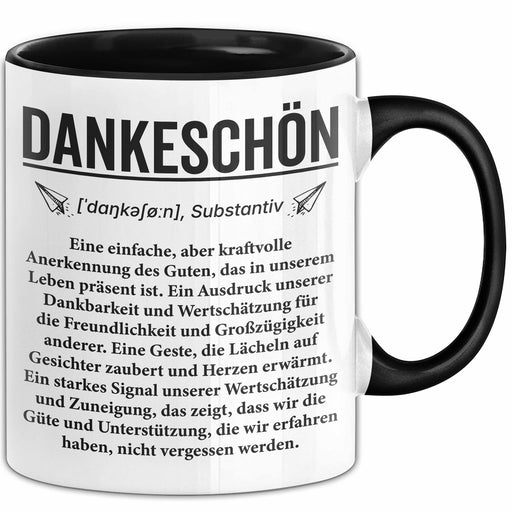 Lehrer Wertschätzung Danke Tasse Geschenk Lustige Geschenkidee Spruch Dankeschön Trendation
