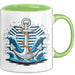 Seemann Tasse Geschenk Lustige Geschenkidee Spruch Für Ozean Liebhaber Grün Trendation