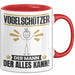 Vogelschützer Tasse Geschenk für Vogelschützer Der Mann Der Alles Kann Geschenkidee zum Geburtstag Rot Trendation