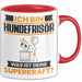 Hundefrisör Tasse Geschenk für Hundefrisör Geburtstag Lustiger Spruch Kaffee-Becher Was Ist Deine Superkraft Rot Trendation