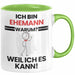 Ehemann Geschenk Tasse Lustiger Spruch Ich Bin Ehemann Warum Weil Ich Es Kann Geschenkidee Bester Ehemann Geburtstag Kaffee-Becher Grün Trendation
