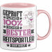 Reitsportler Geschenk Lustiger Spruch für Reitsportler Geschenkidee Bester Reitsportler Der Welt Rosa Trendation