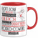 Rodeo-Cowgirl Geschenk Becher Tasse Gott Schuf Alle Menschen Gleich Nur Die Besten Durfeten Rodeo-Cowgirl Werden Geschenkidee Lustig Rot Trendation