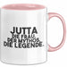Jutta Tasse Jutta – Die Frau. Der Mythos. Die Legende. Geschenk Rosa Trendation