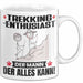 Trekking-Enthusiast Tasse Geschenk für Trekking-Enthusiast Der Mann Der Alles Kann Geschenkidee zum Geburtstag Weiß Trendation