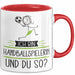 Handballspielerin Tasse Geschenk Ich Bin Handballspielerin Und Du So Geschenkidee Lustiger Spruch Becher Rot Trendation