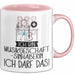 Geschenk für Musikgeschäftsinhaberin Tasse Lustige Geschenkidee Geburtstag Ich Bin Musikgeschäftsinhaberin Ich Darf Das Rosa Trendation