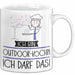 Geschenk für Outdoor-Köchin Tasse Lustige Geschenkidee Geburtstag Ich Bin Outdoor-Köchin Ich Darf Das Weiß Trendation