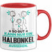 Halbonkel Geschenk Tasse So Gut Kann Nur Ein Halbonkel Aussehen Geschenkidee Kaffee-Becher Rot Trendation