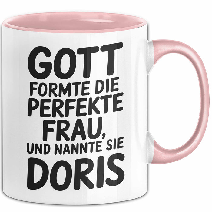 Doris Tasse Geschenk Gott Formte Die Perfekte Frau Doris Geschenkidee