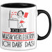 Geschenk für Musikverlegerin Tasse Lustige Geschenkidee Geburtstag Ich Bin Musikverlegerin Ich Darf Das Trendation