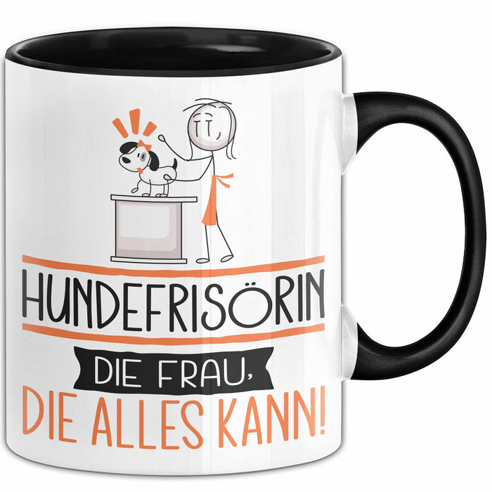 Hundefrisörin Geschenk Tasse Becher Die Frau Die Allen Kann Geschenkidee für eine Hundefrisörin Lustig Trendation