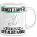 Bungee-Jumper Tasse Geschenk für Bungee-Jumper Der Mann Der Alles Kann Geschenkidee zum Geburtstag Weiß Trendation