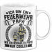 Feuerwehrmann Tasse Geschenk Ich Bin Feuerwehr Papa Wie Ein Normaler Papa Nur Cooler Weiß Trendation