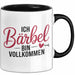 Bärbel Tasse Geschenk Ich Bin Vollkommen Bärbel Geschenkidee Geburtstag Schwarz Trendation