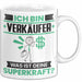 Verkäufer Tasse Geschenk für Verkäufer Geburtstag Lustiger Spruch Kaffee-Becher Was Ist Deine Superkraft Weiß Trendation