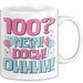 100er Geburtstag Geschenk Männer Frauen 100 Nein Doch Ohhhh Lustiger Spruch Geschenkidee Kaffee-Becher Weiß Trendation