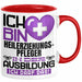 Heilerziehungspfleger Ausbildung Tasse Geschenk Ich Bin Heilerziehungspfleger In Der Ausbildung Ich Darf Das Geschenkidee Spruch Rot Trendation