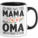 Oma Tasse Geschen Ich Habe 2 Title Mama Und Oma Und Ich Rocke Sie Beide Muttertag Geschenkidee Trendation