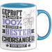 Chorsänger Geschenk Lustiger Spruch für Chorsänger Geschenkidee Bester Chorsänger Der Welt Blau Trendation