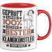 Klangkünstler Geschenk Lustiger Spruch für Klangkünstler Geschenkidee Bester Klangkünstler Der Welt Rot Trendation