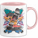 Skater Tasse Geschenk Lustige Geschenkidee Spruch Für Urban Fahrer Rosa Trendation
