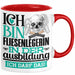 Fliesenlegerin Ausbildung Start Geschenk Tasse Ich Bin Fliesenlegerin In Der Ausbildung Ich Darf Das Kaffee-Becher Geschenkidee Rot Trendation
