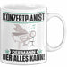 Konzertpianist Tasse Geschenk für Konzertpianist Der Mann Der Alles Kann Geschenkidee zum Geburtstag Weiß Trendation