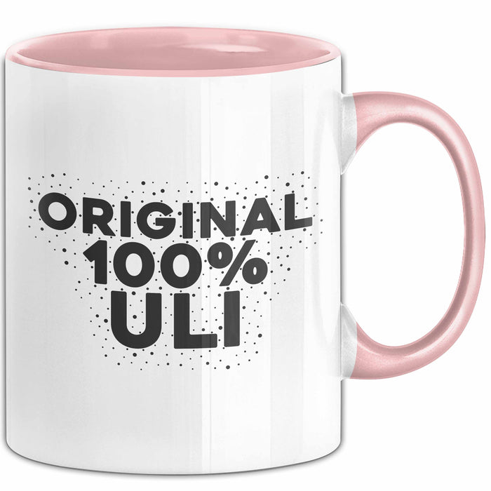 Uli Tasse Original 100% Uli Geschenk Rosa Trendation