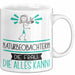 Naturbeobachterin Geschenk Tasse Becher Die Frau Die Allen Kann Geschenkidee für eine Naturbeobachterin Lustig Weiß Trendation