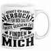 Valentinstag Tasse Geschenk Partner Geschenkidee Schatz Ich Habe Versucht Für Dich Das Beste Geschenk Zu Finden Aber Du Hast Ja Bereits Mich Kaffee-Becher Weiß Trendation