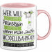 Modellbahnfan Tasse Geschenk Spruch Wer Will Schon Prinzessin Sein Wenn Man Auch Modellbahnfan Sein Kann Rosa Trendation