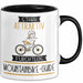 Mountainbike-Guide Tasse Geschenk Becher Stark Attraktiv Furchtlos Mountainbike-Guide Lustige Geschenkidee Trendation