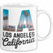 Los Angeles LA Kalifornien USA Tasse Geschenk Lustige Geschenkidee Spruch Weiß Trendation
