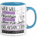 Breakdancerin Tasse Geschenk Spruch Wer Will Schon Prinzessin Sein Wenn Man Auch Breakdancerin Sein Kann Blau Trendation