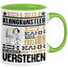 Klangkünstler Geschenk Tasse Lustige Geschenkdiee für einen Klangkünstler Geburtstag Ich Bin Klangkünstler Ich Kann Es Dir Erklären Aber Nicht Für Dich Verstehen Grün Trendation