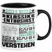 Klassik-Enthusiast Geschenk Tasse Lustige Geschenkdiee für einen Klassik-Enthusiast Geburtstag Ich Bin Klassik-Enthusiast Ich Kann Es Dir Erklären Aber Nicht Für Dich Verstehen Schwarz Trendation